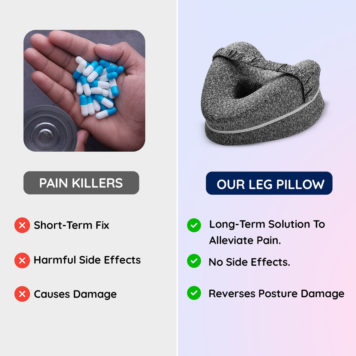 Leg Alignment Knee Pillow