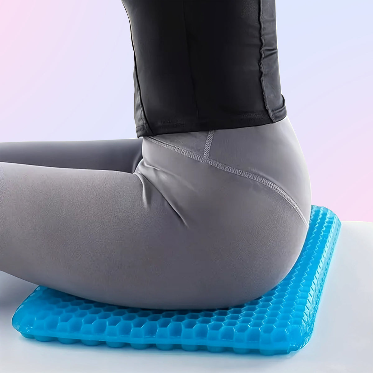 Honeycomb Gel Seat Cushion with Cover