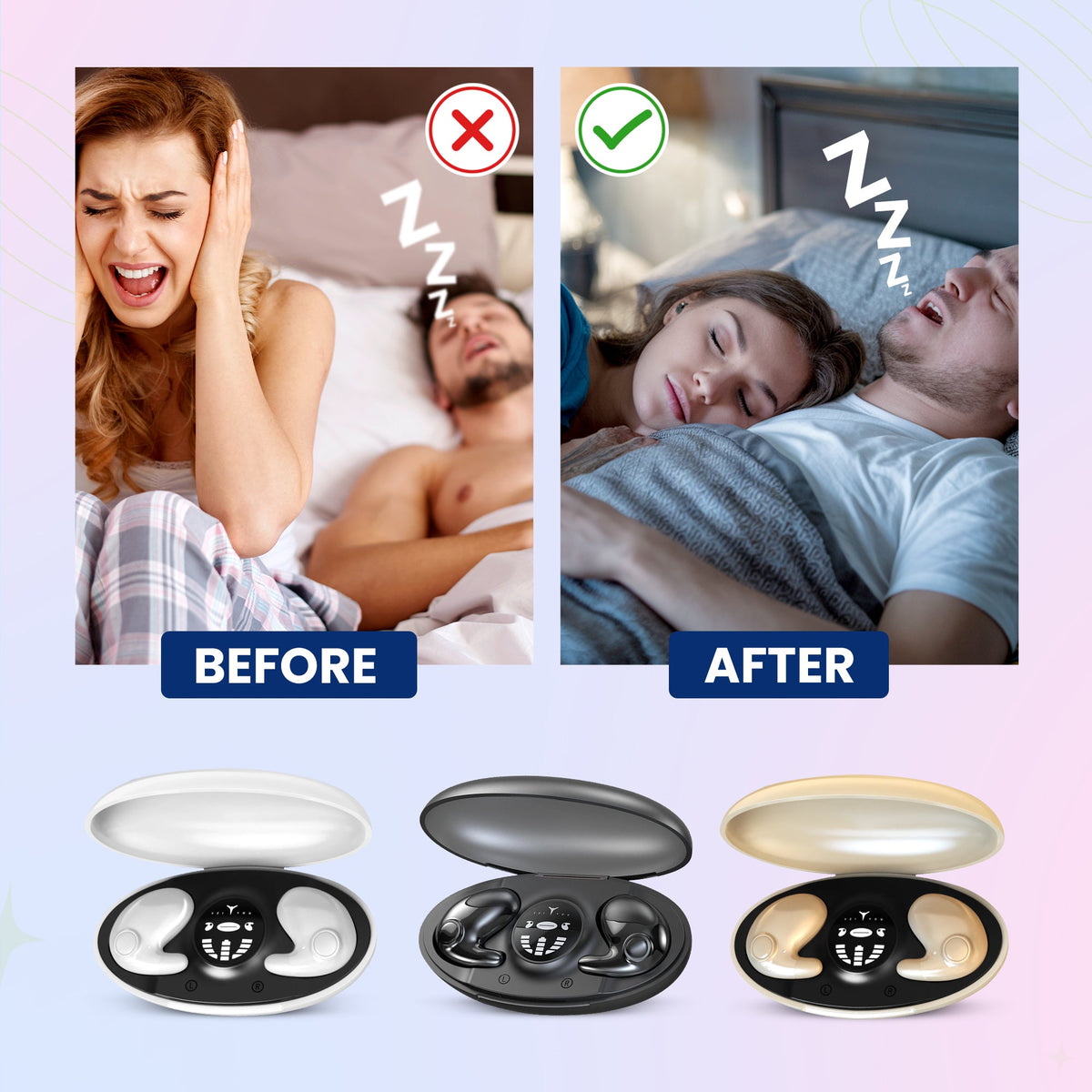 Invisible Wireless Sleep Earbuds