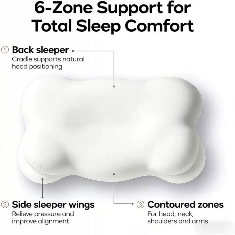 Ergonomic Butterfly Memory Foam Pillow