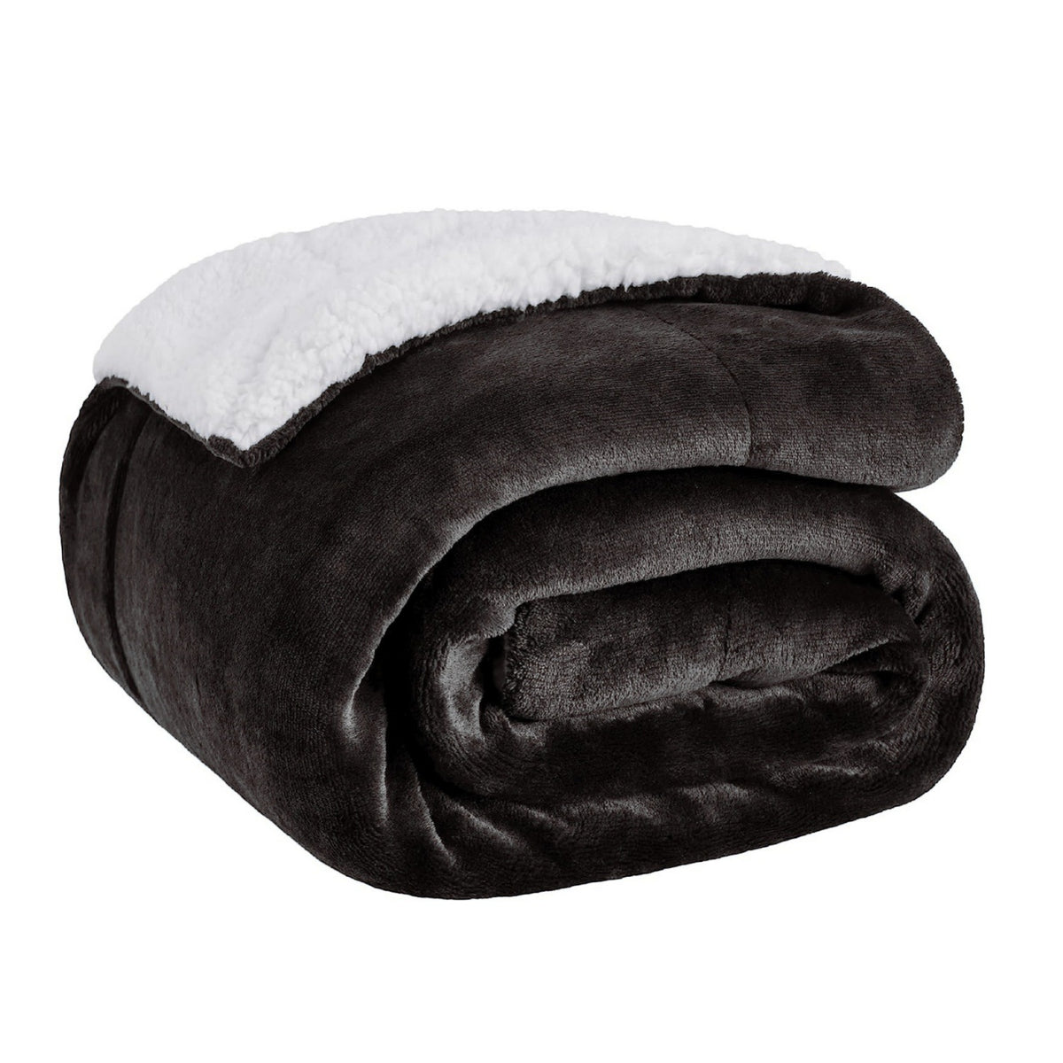 Double-Sided Sherpa Fleece Blanket