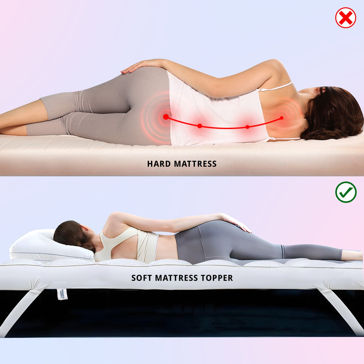 Luxury 10cm Mattress Topper