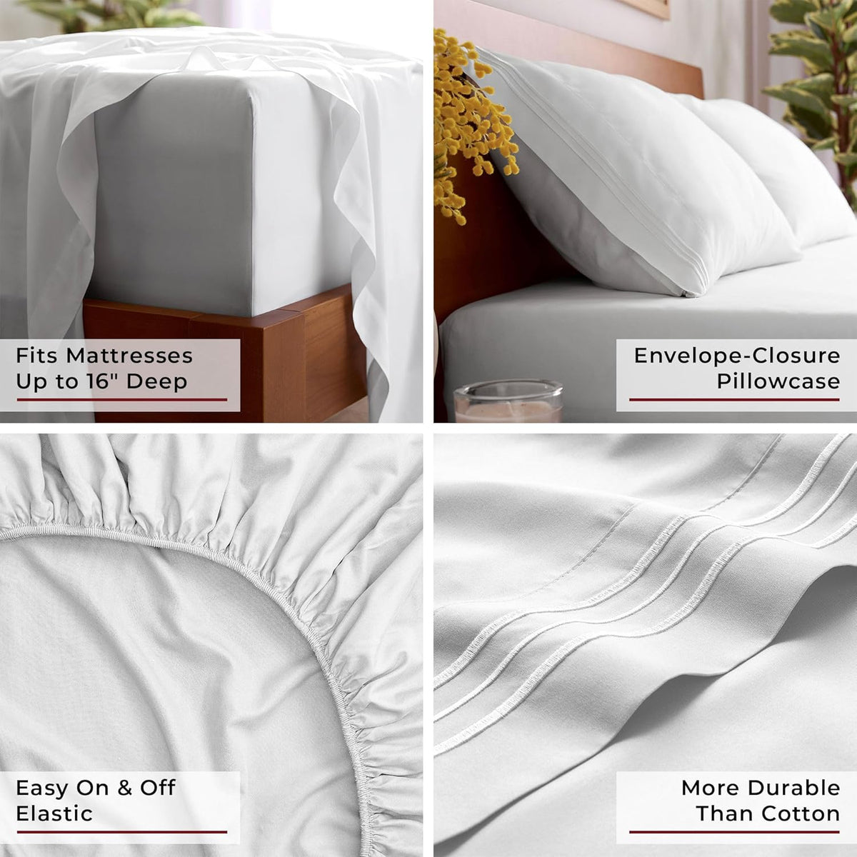 Luxury 500 Thread Count Cotton Sheet Set