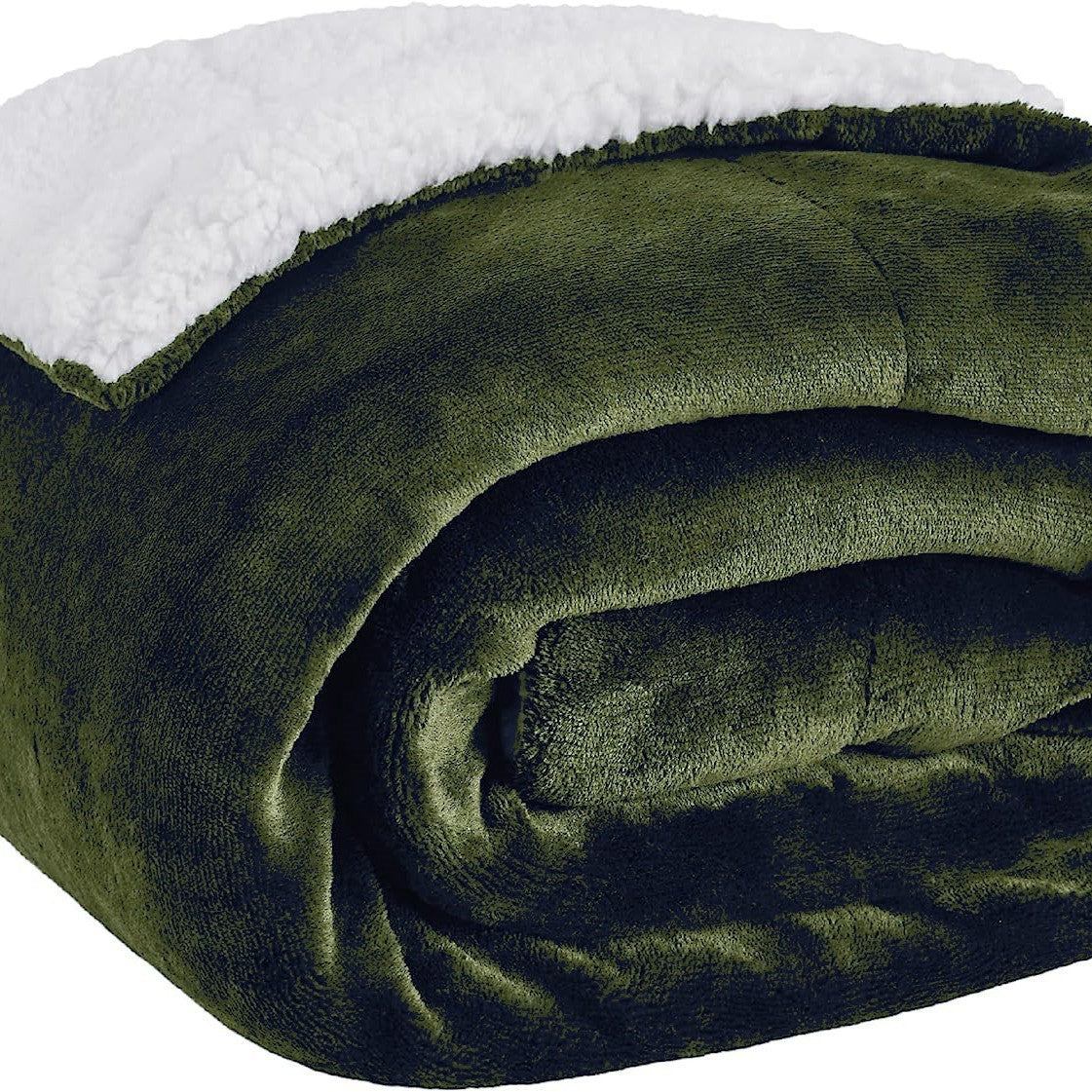 Double-Sided Sherpa Fleece Blanket
