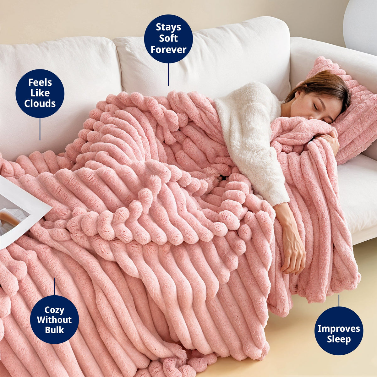 Original Fleece Blanket, Buy 1 Get 1 Free