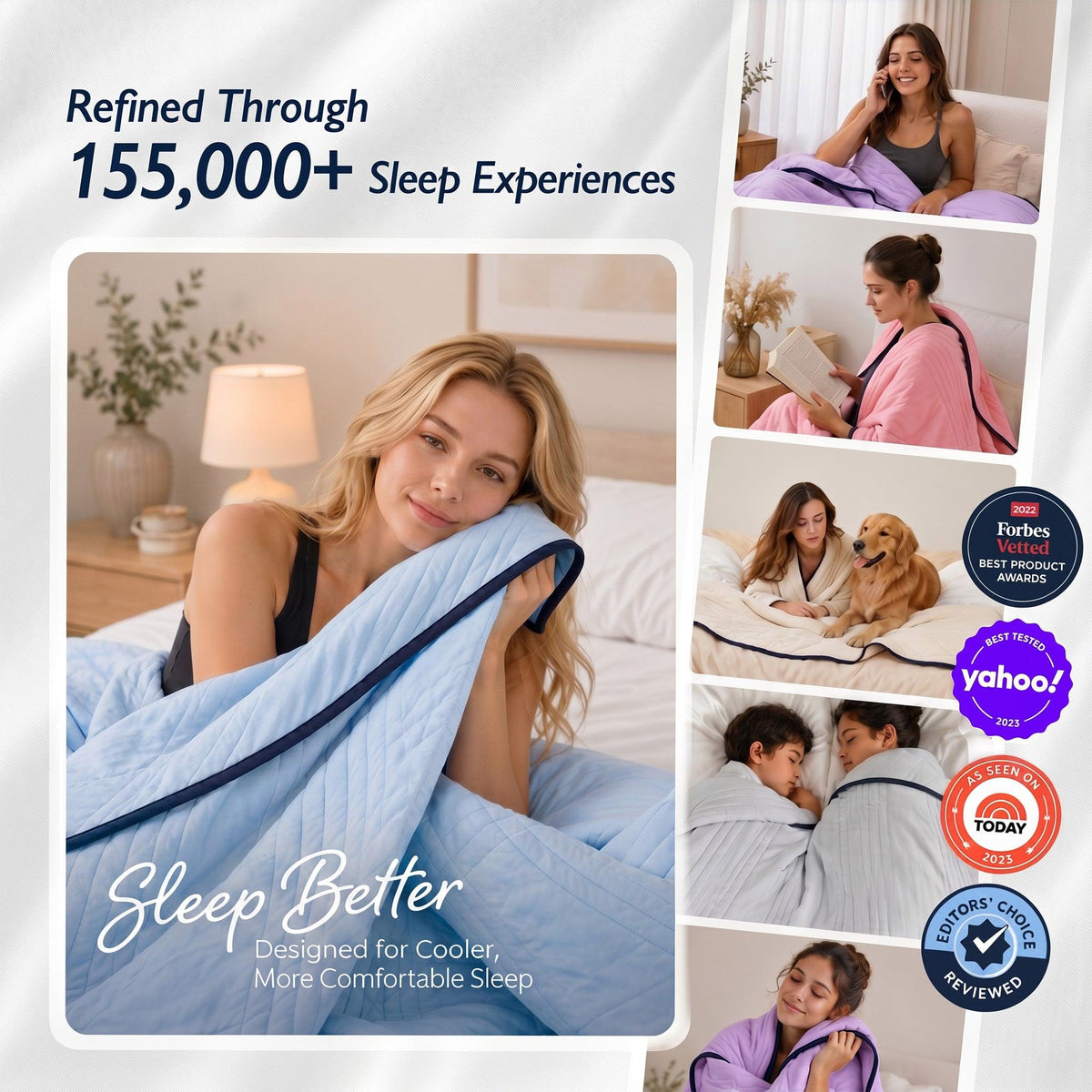 All-Night Cooling Comforter, Buy 1 Get 1 Free