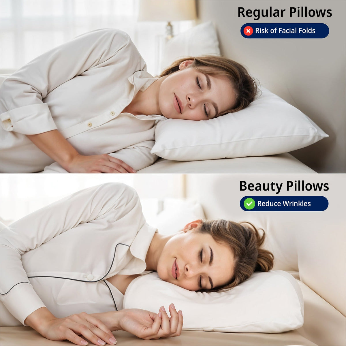 Beauty Sleep Memory Foam Pillow