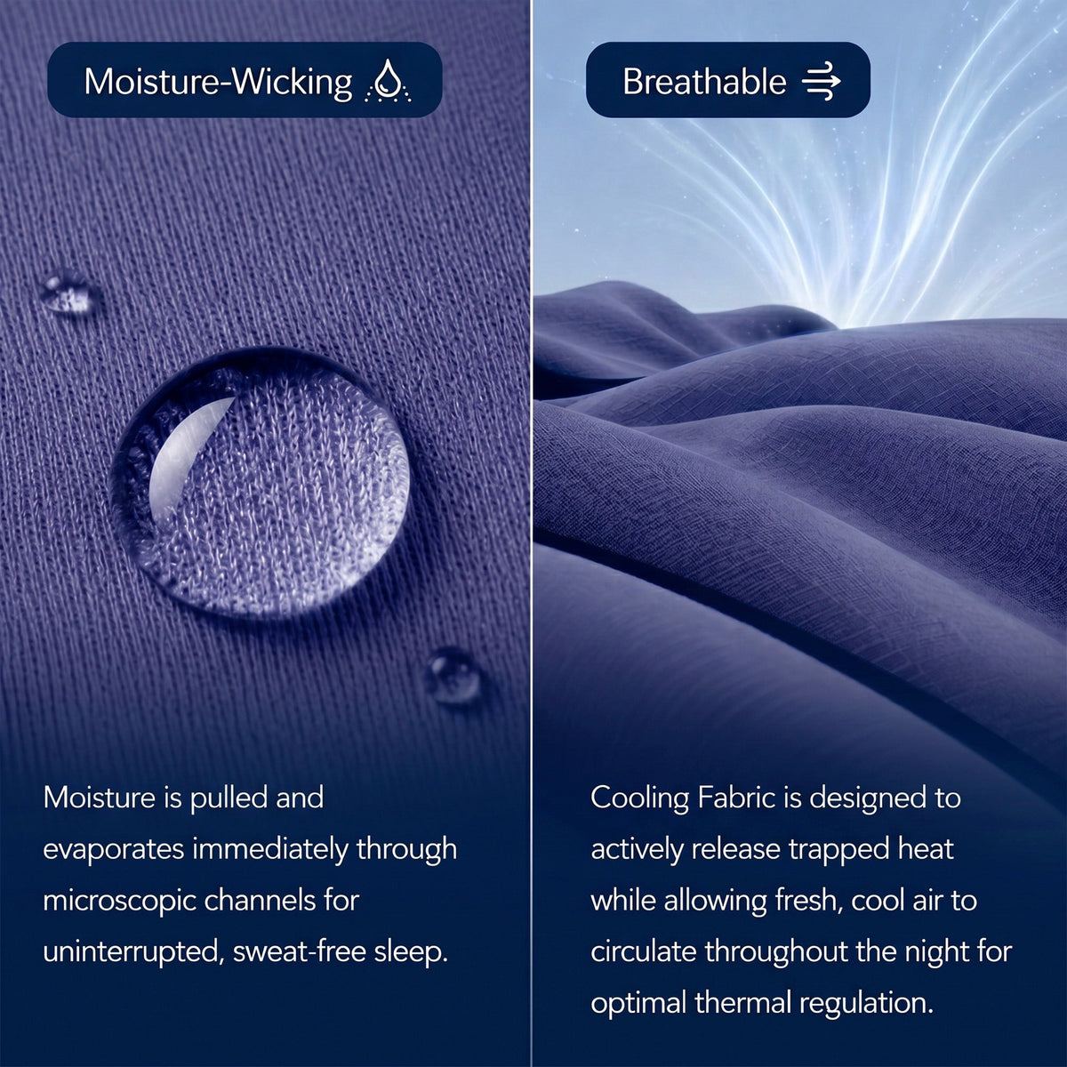 Comfy Sleepers® Cool-Touch Ice Blanket