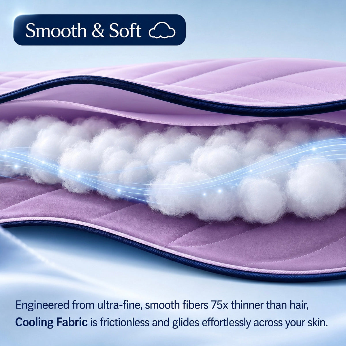 Comfy Sleepers® Cool-Touch Ice Blanket