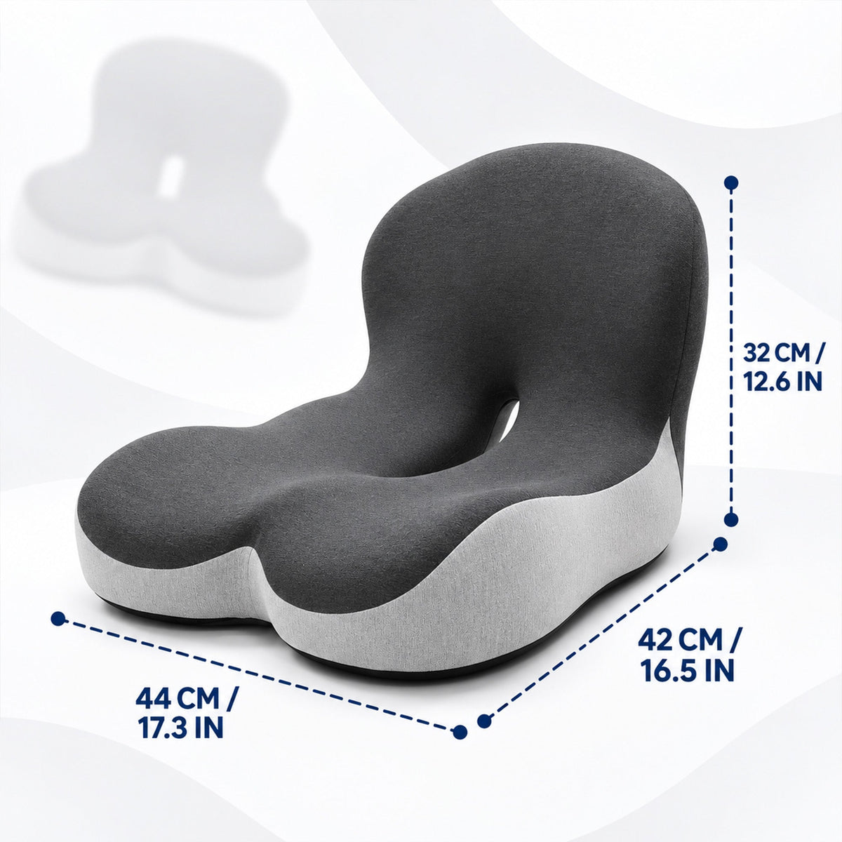 Comfy Sleepers™ Ortho Seat Cushion