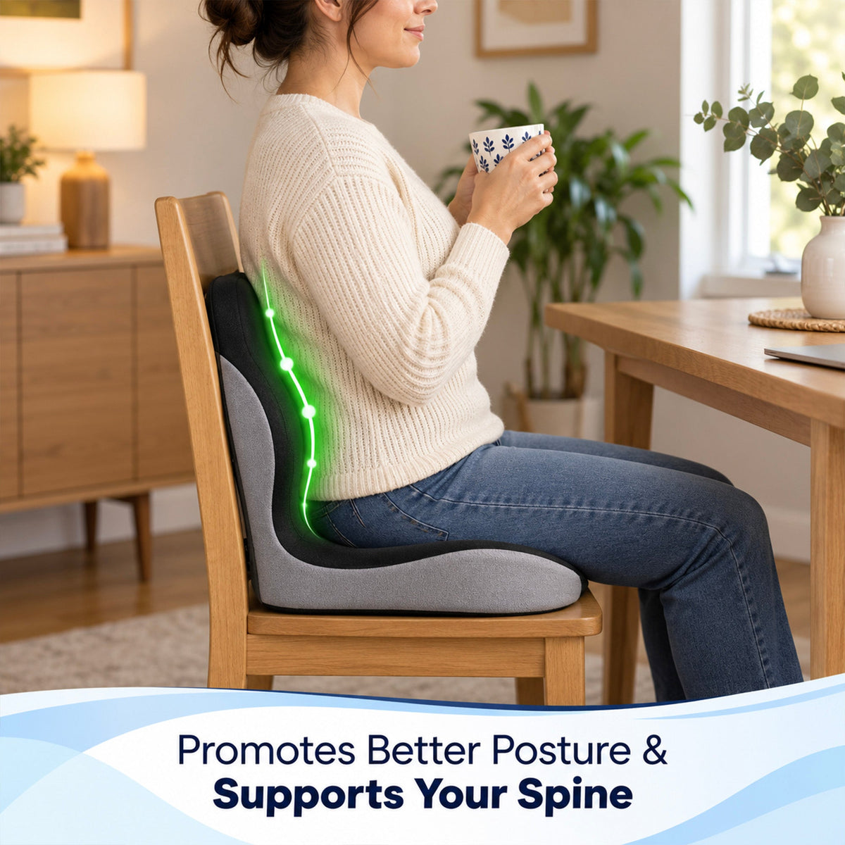 Comfy Sleepers™ Ortho Seat Cushion