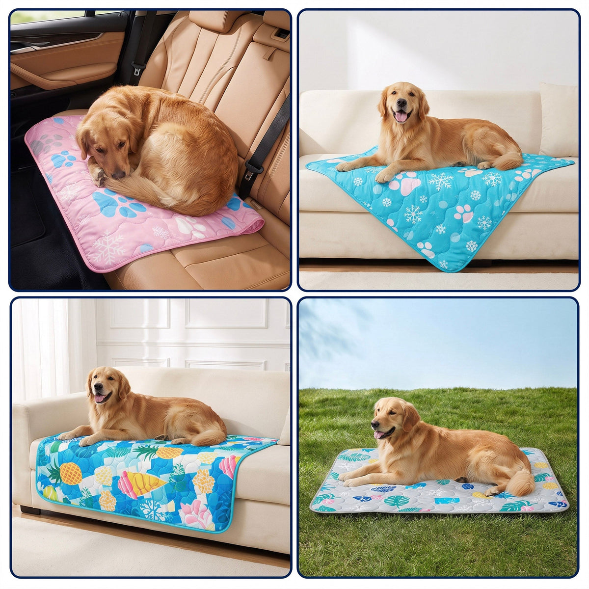 Pet Cooling Blanket & Mat, Buy 1 Get 1 Free