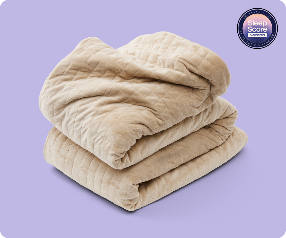 Gravity Original Weighted Blanket | Glass Bead, 10 to 35 lb, Grey or Navy