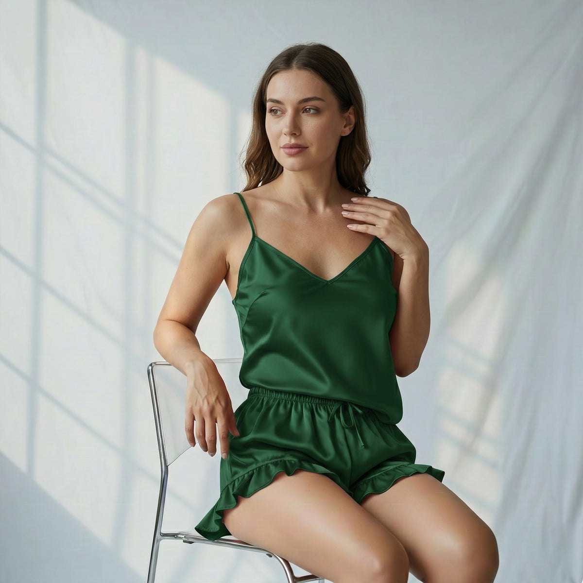 Silky Slip Sleepwear Set