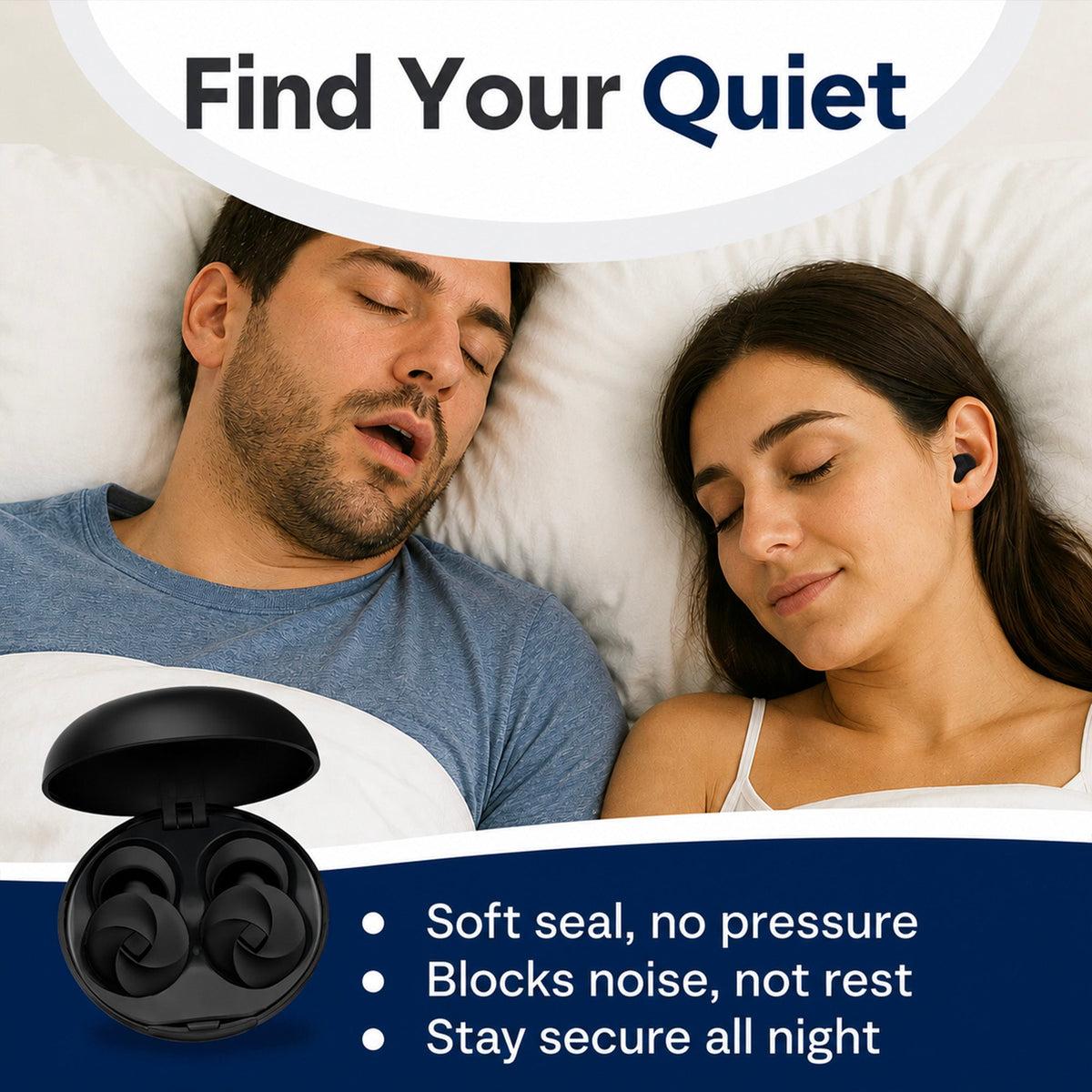Noise Reducing Sleep Earplugs