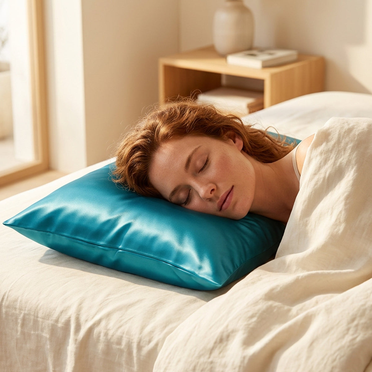 Luxury Silk Pillowcase Pair + 3 Sleep Goodies
