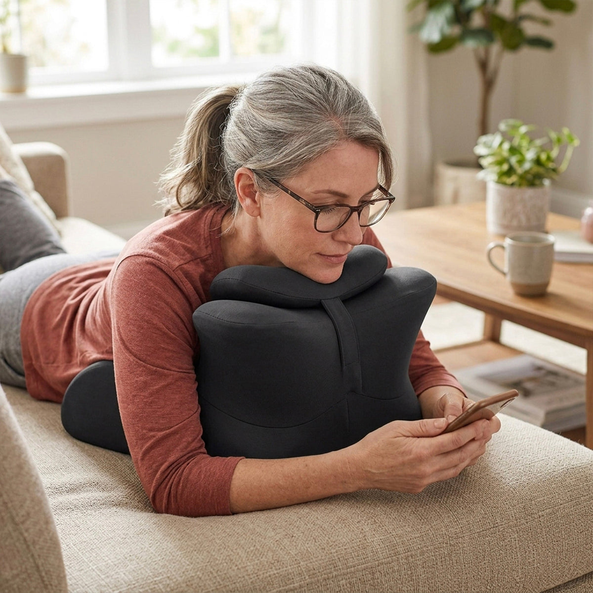 Hip & Back Comfort Support Cushion