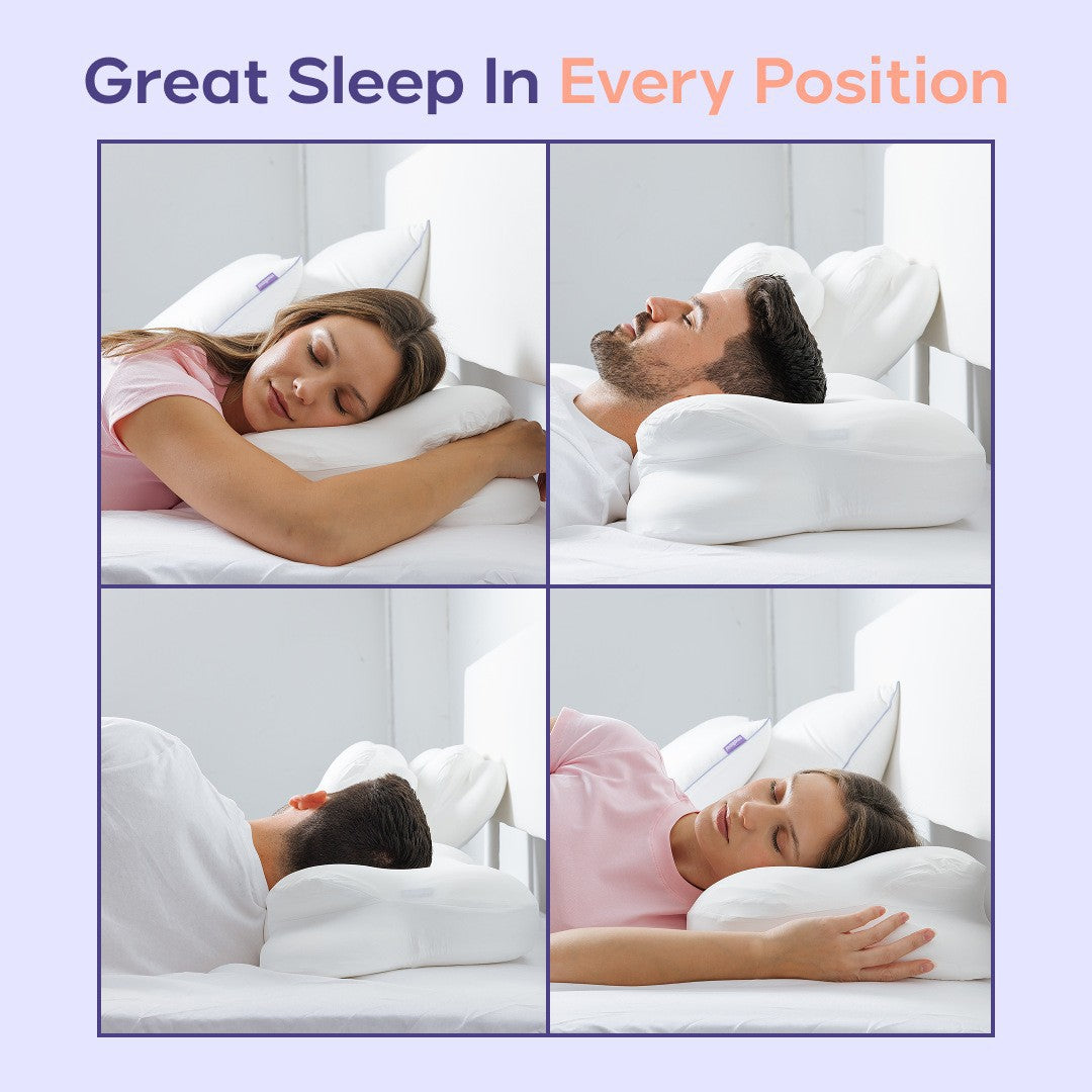 Ergonomic Butterfly Memory Foam Pillow