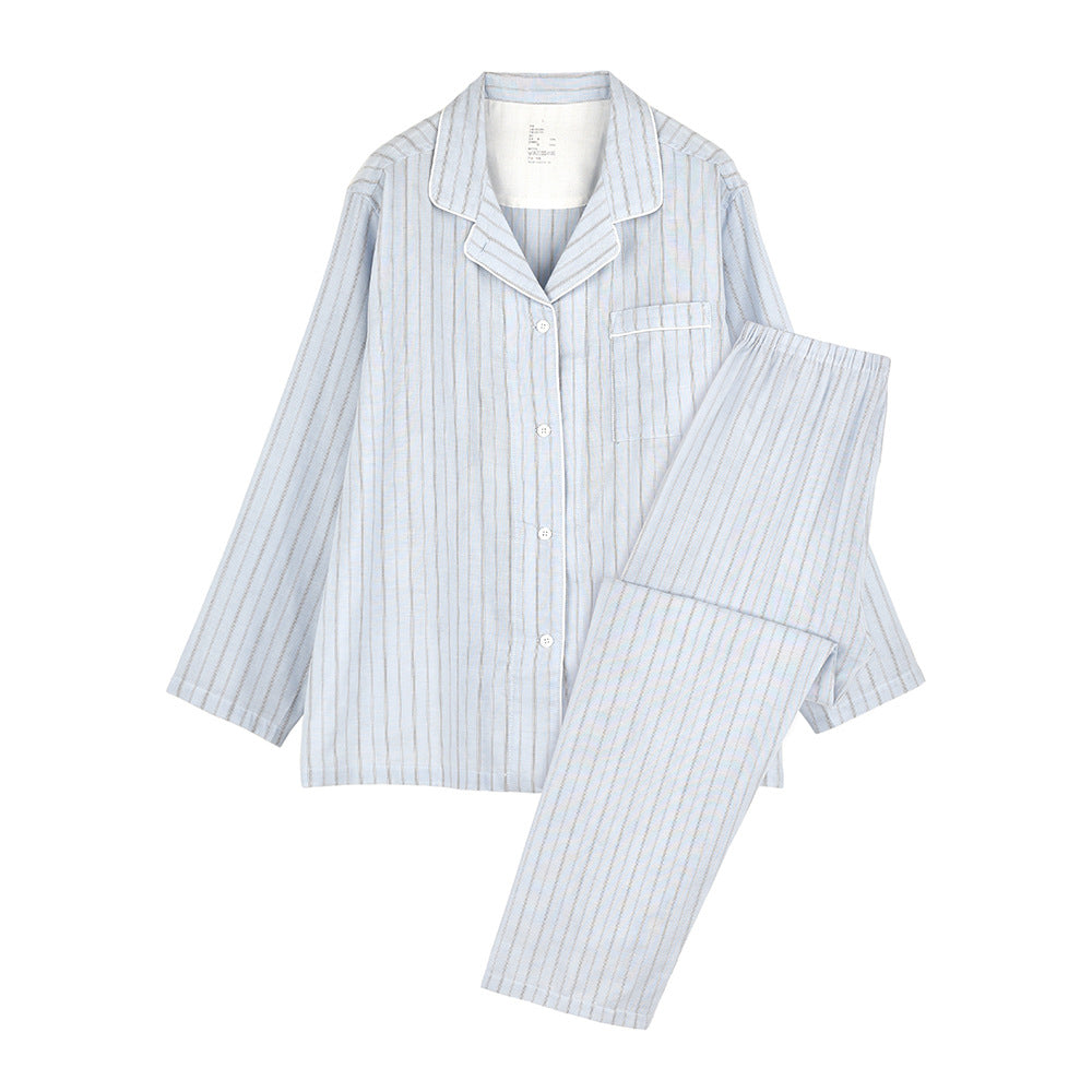 Double Gauze Cotton Pajama Set