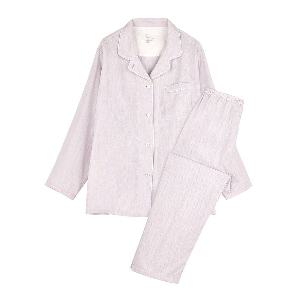Double Gauze Cotton Pajama Set