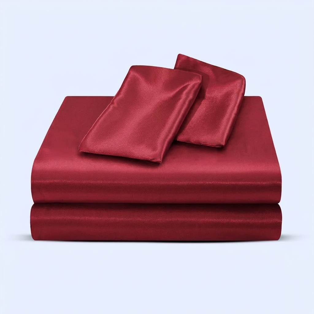 Silky Satin Deep Pocket Sheet Set
