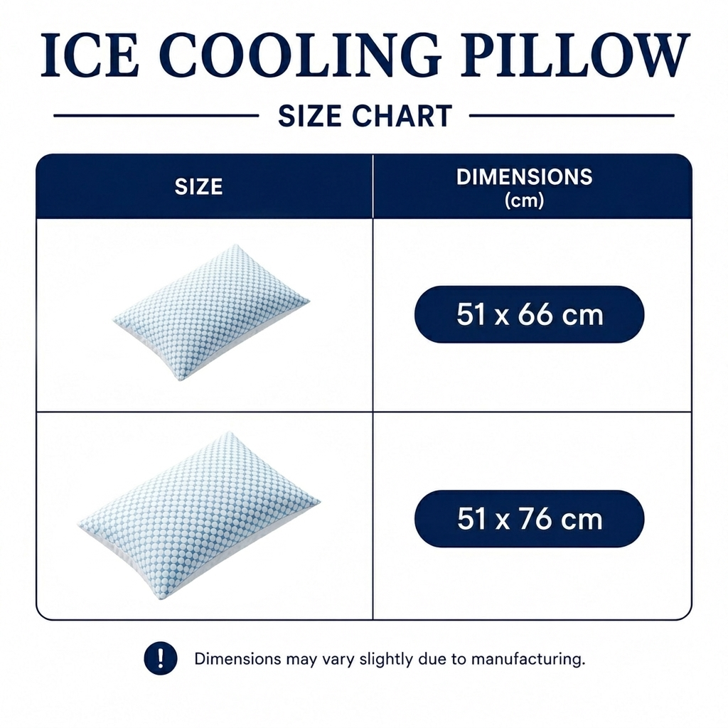 Cooling Gel Infused Memory Foam Pillow