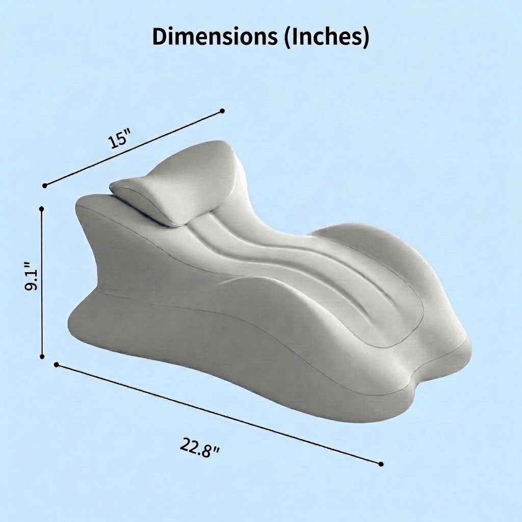 Hip & Back Comfort Support Cushion