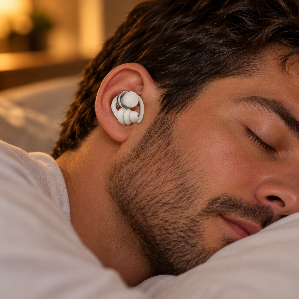 Sleeping with Noise Cancelling Ear Plugs