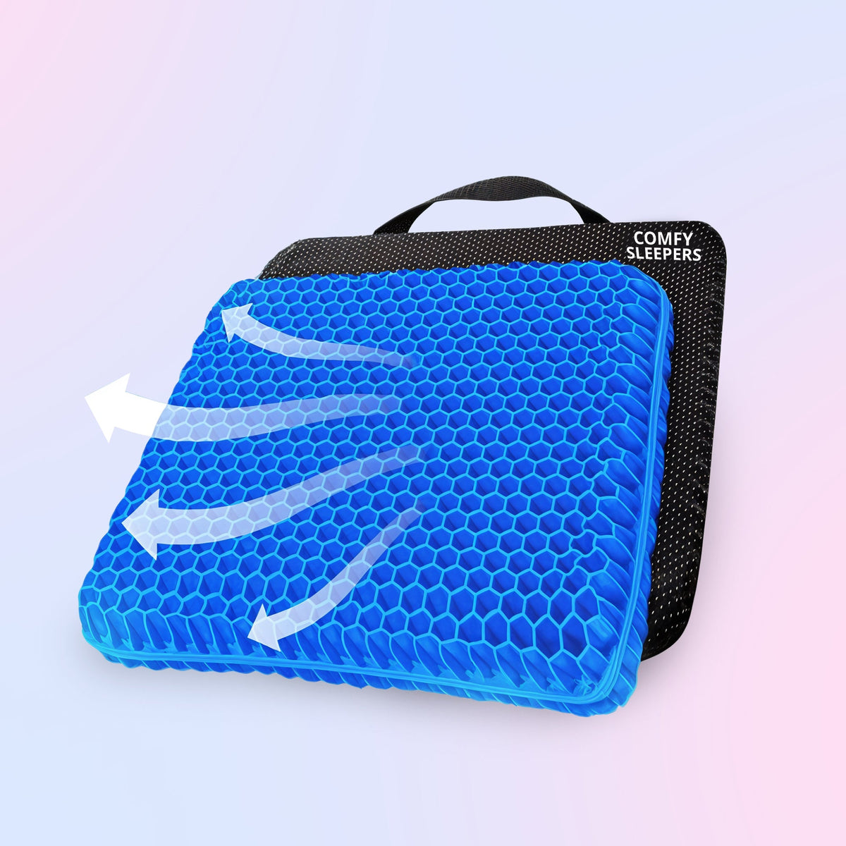 Honeycomb Gel Seat Cushion with Cover