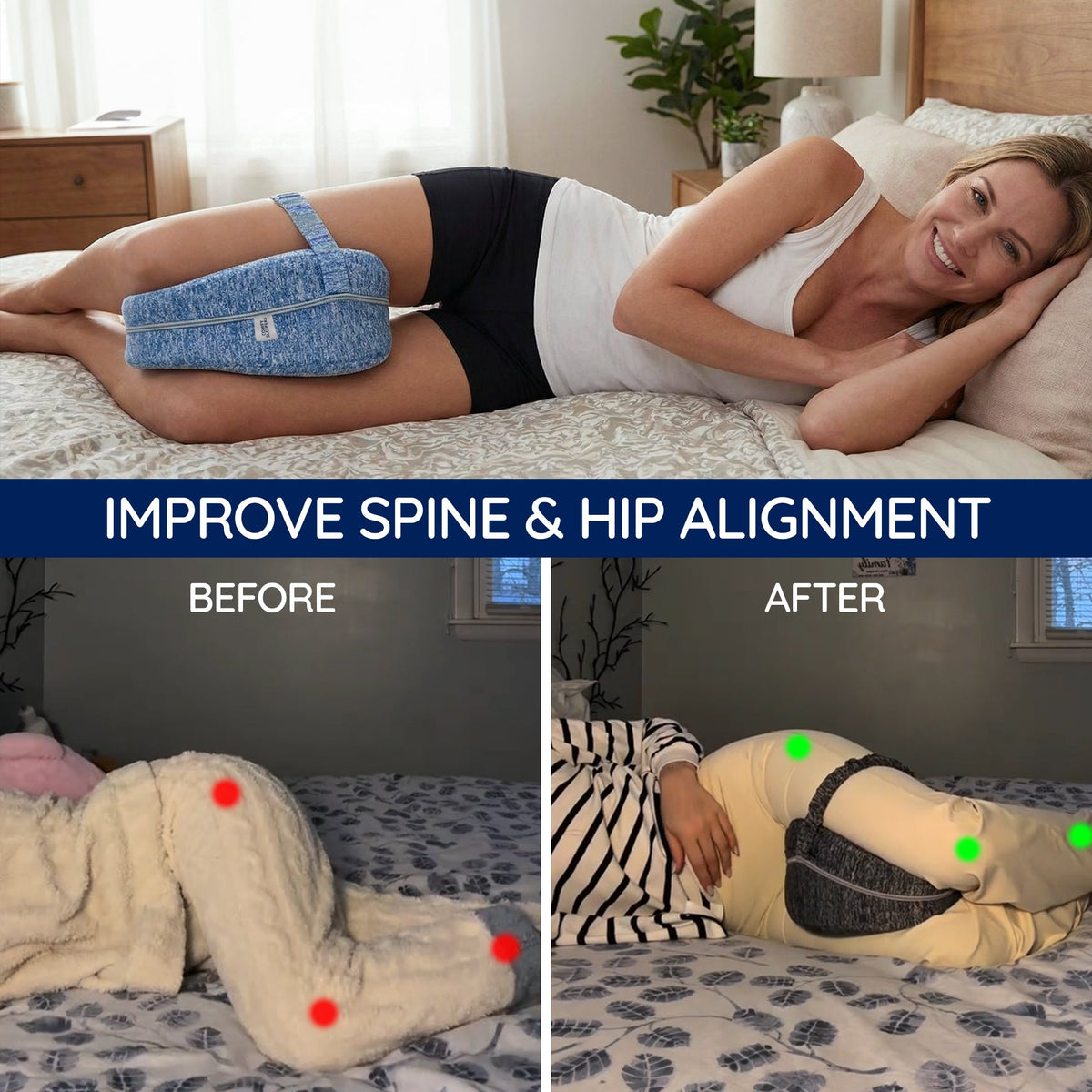 Leg Alignment Knee Pillow