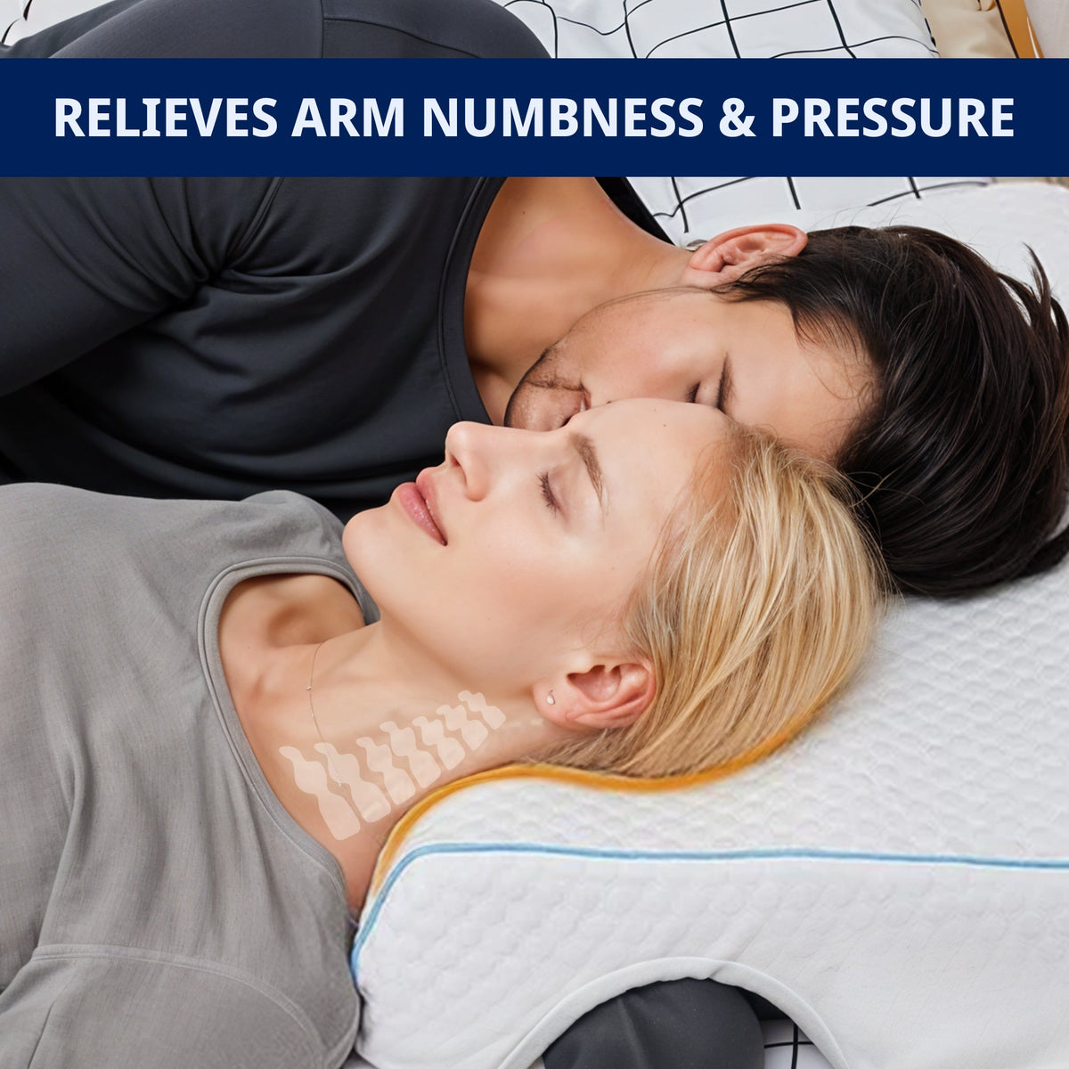 Side Sleeper Arm & Shoulder Pillow