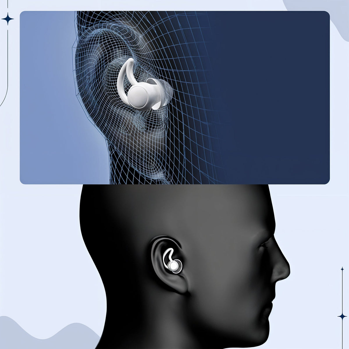 Soft Silicone Sleep Earplugs