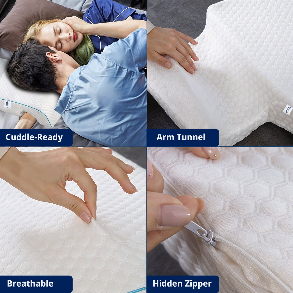 Side Sleeper Arm & Shoulder Pillow