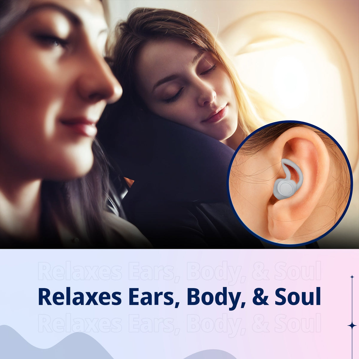 Soft Silicone Sleep Earplugs