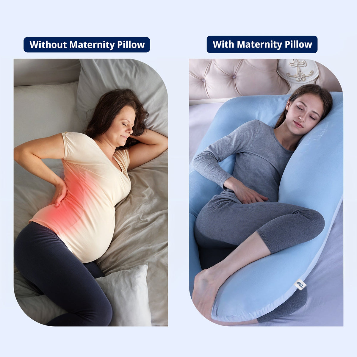 Maternity U-Shaped Pregnancy Pillow