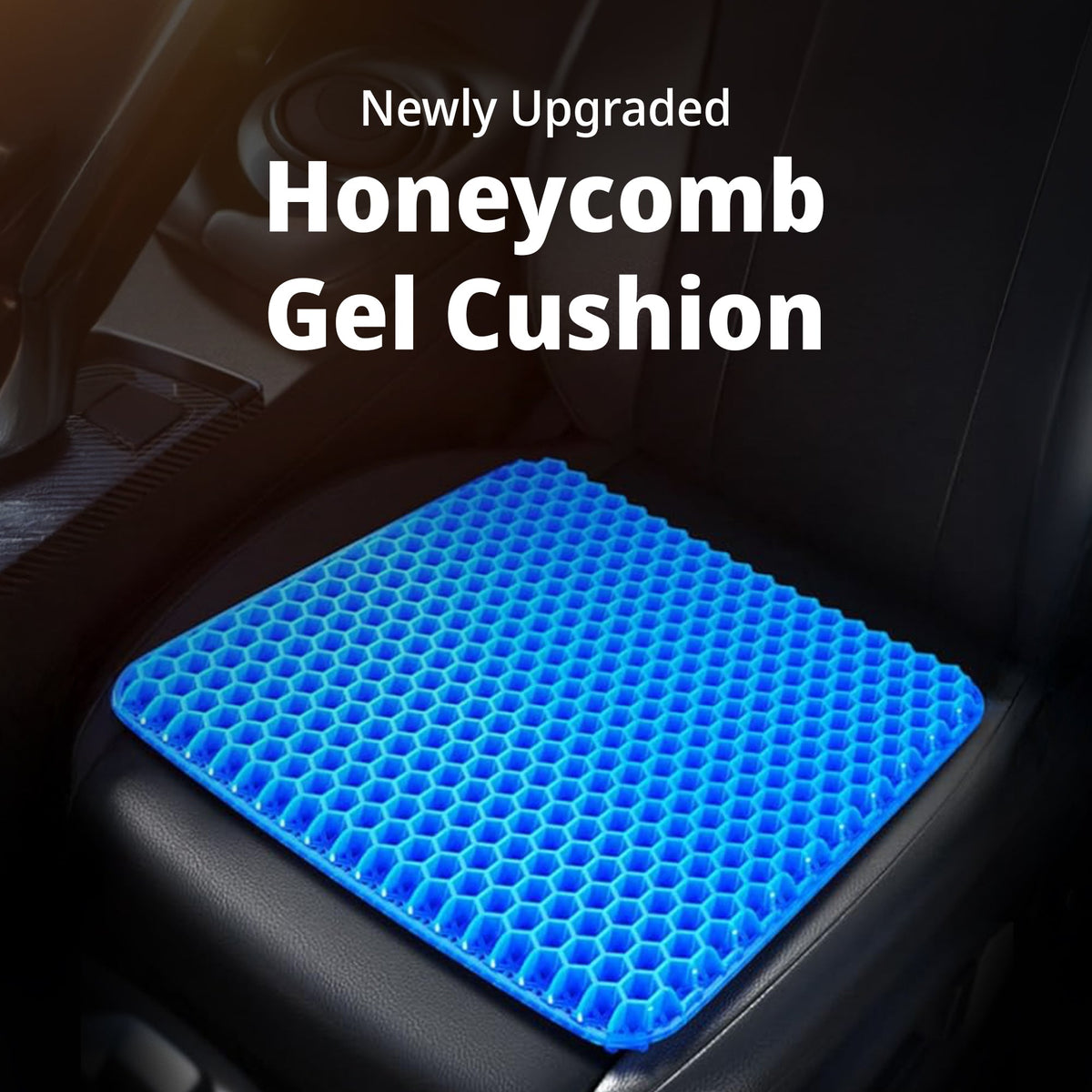 Honeycomb Gel Seat Cushion with Cover
