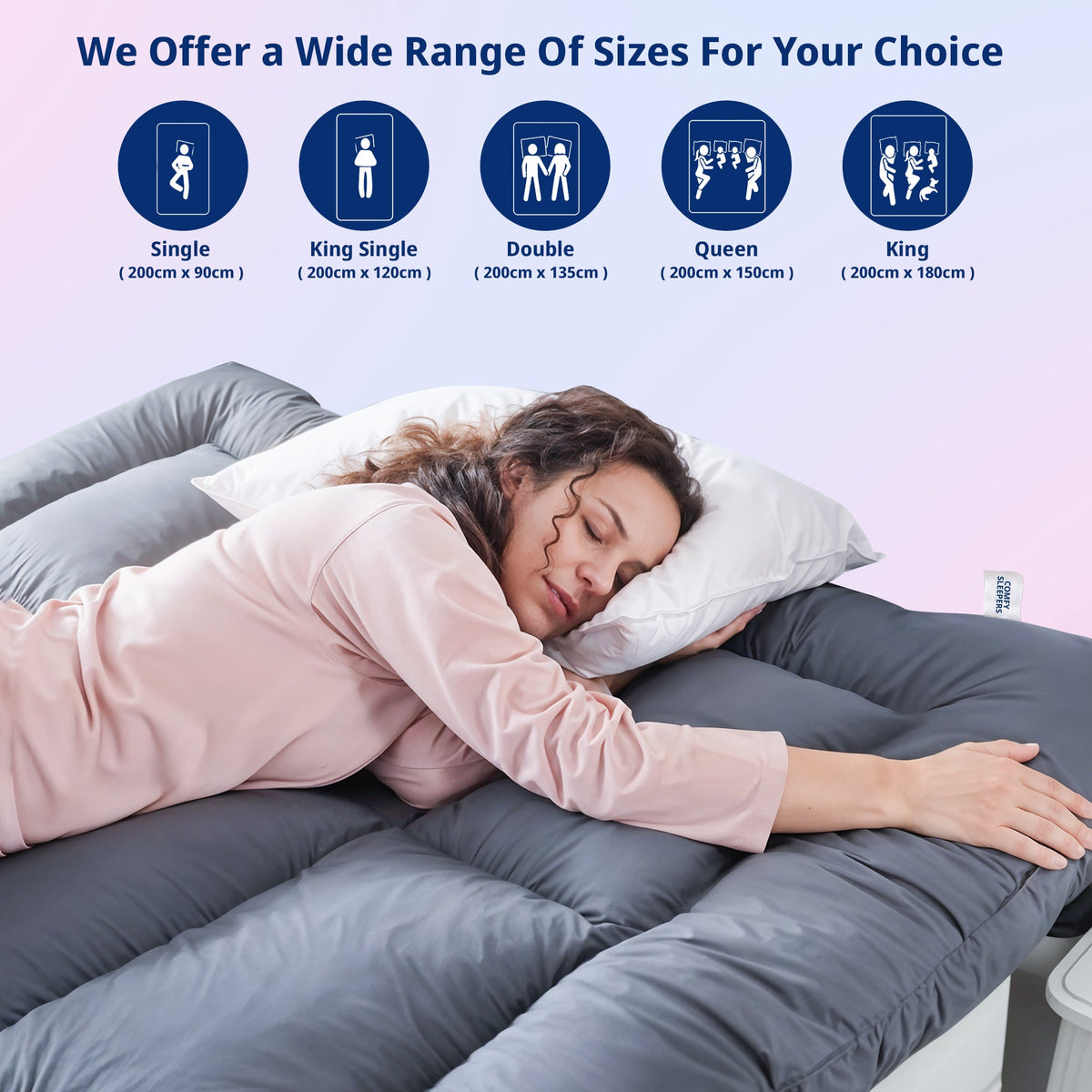 Luxury 10cm Mattress Topper