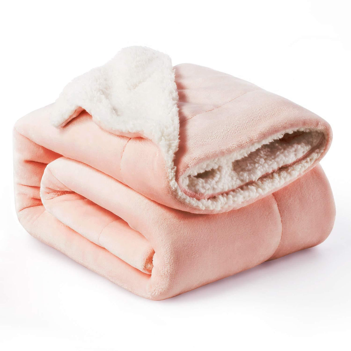 Double-Sided Sherpa Fleece Blanket