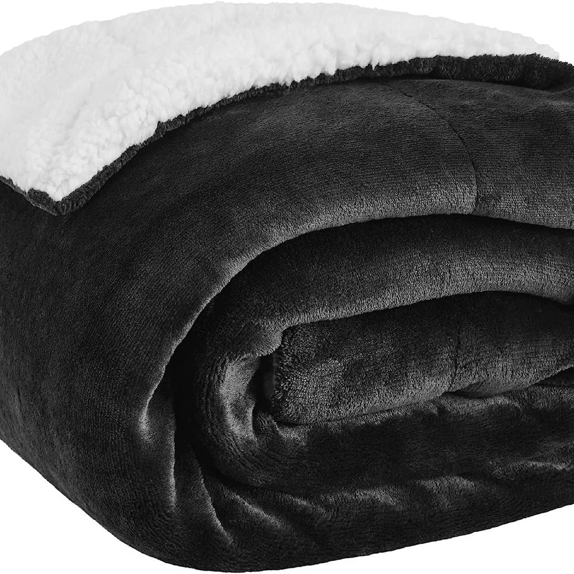 Double-Sided Sherpa Fleece Blanket