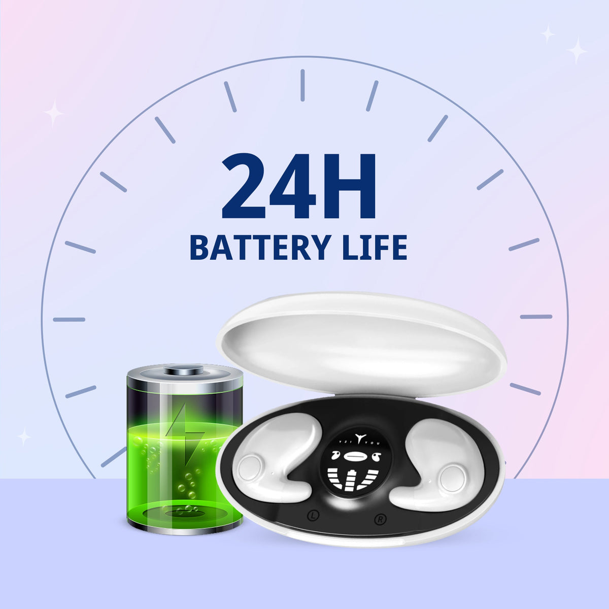 Invisible Wireless Sleep Earbuds