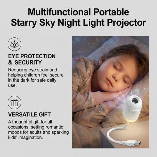 Touch Starry Projection Night Light