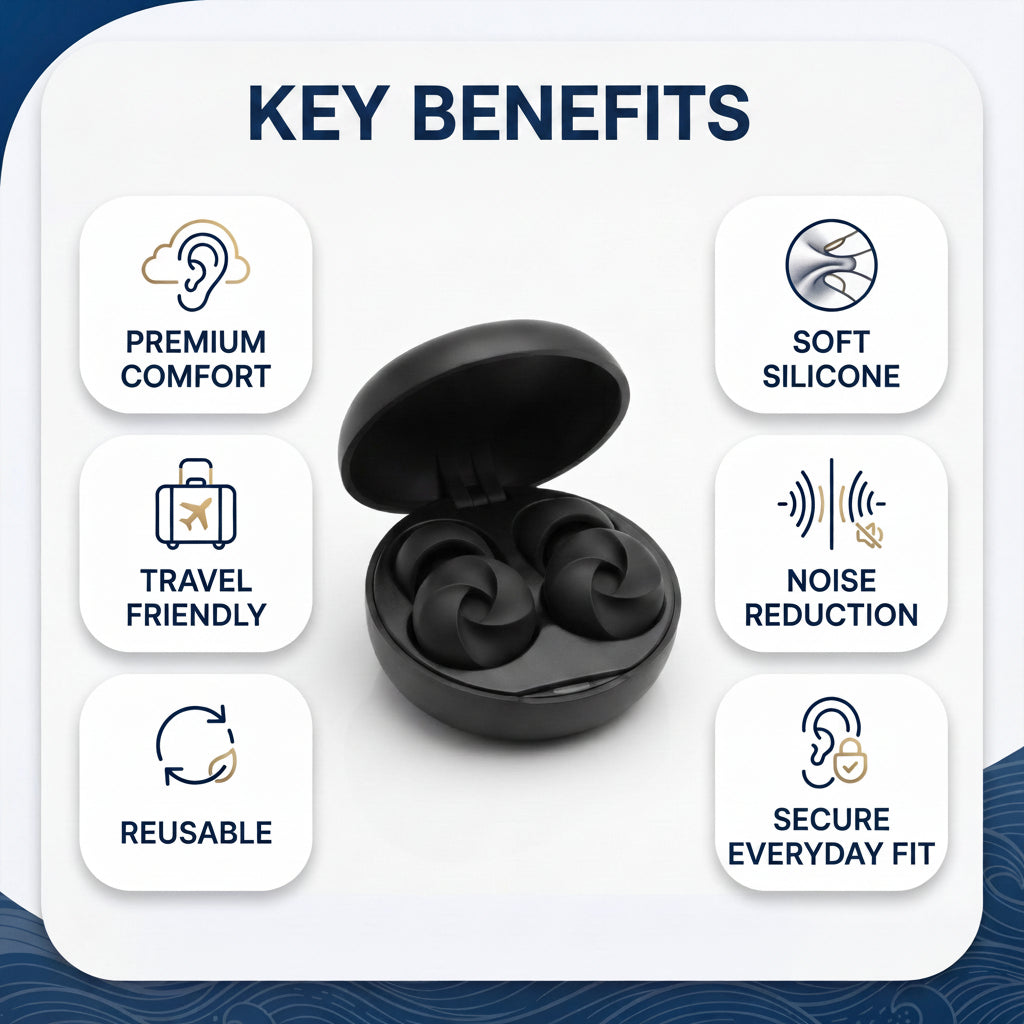 Noise Reducing Sleep Earplugs