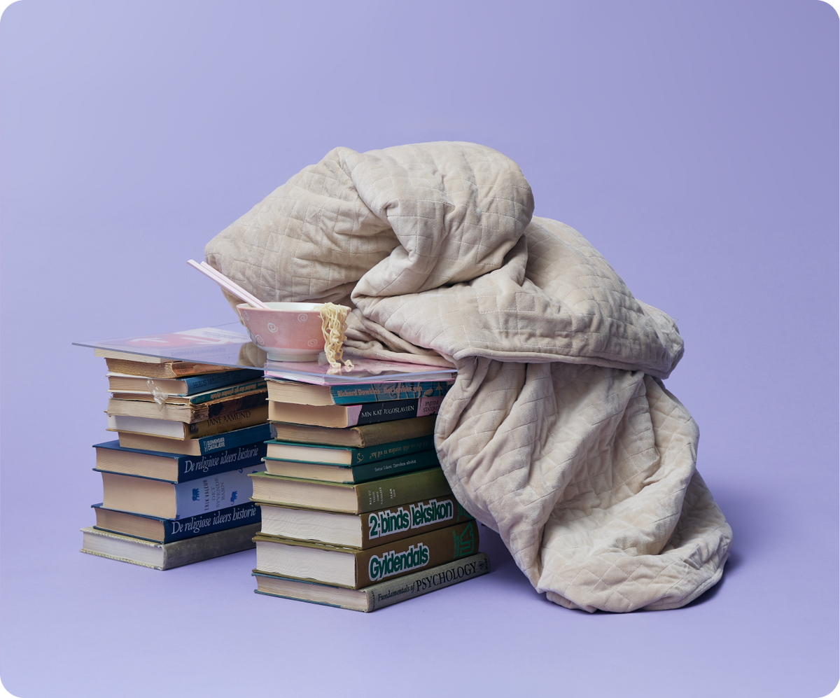 Gravity Original Weighted Blanket | Glass Bead, 10 to 35 lb, Grey or Navy