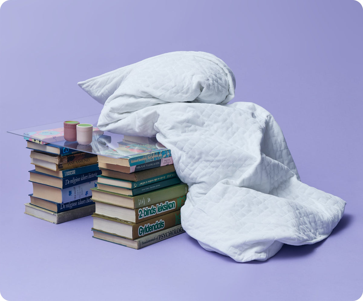 Gravity Original Weighted Blanket | Glass Bead, 10 to 35 lb, Grey or Navy