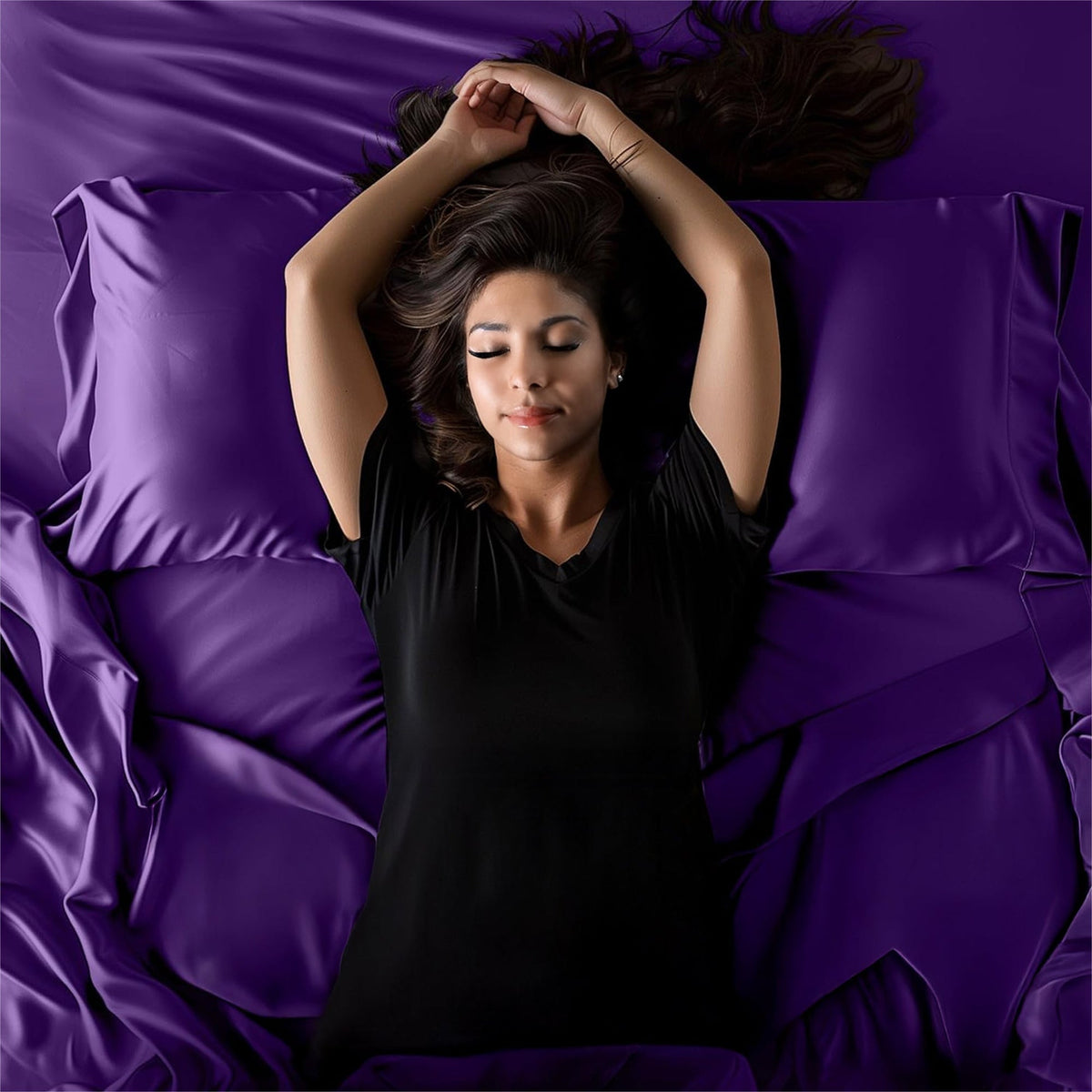Silky Satin Deep Pocket Sheet Set