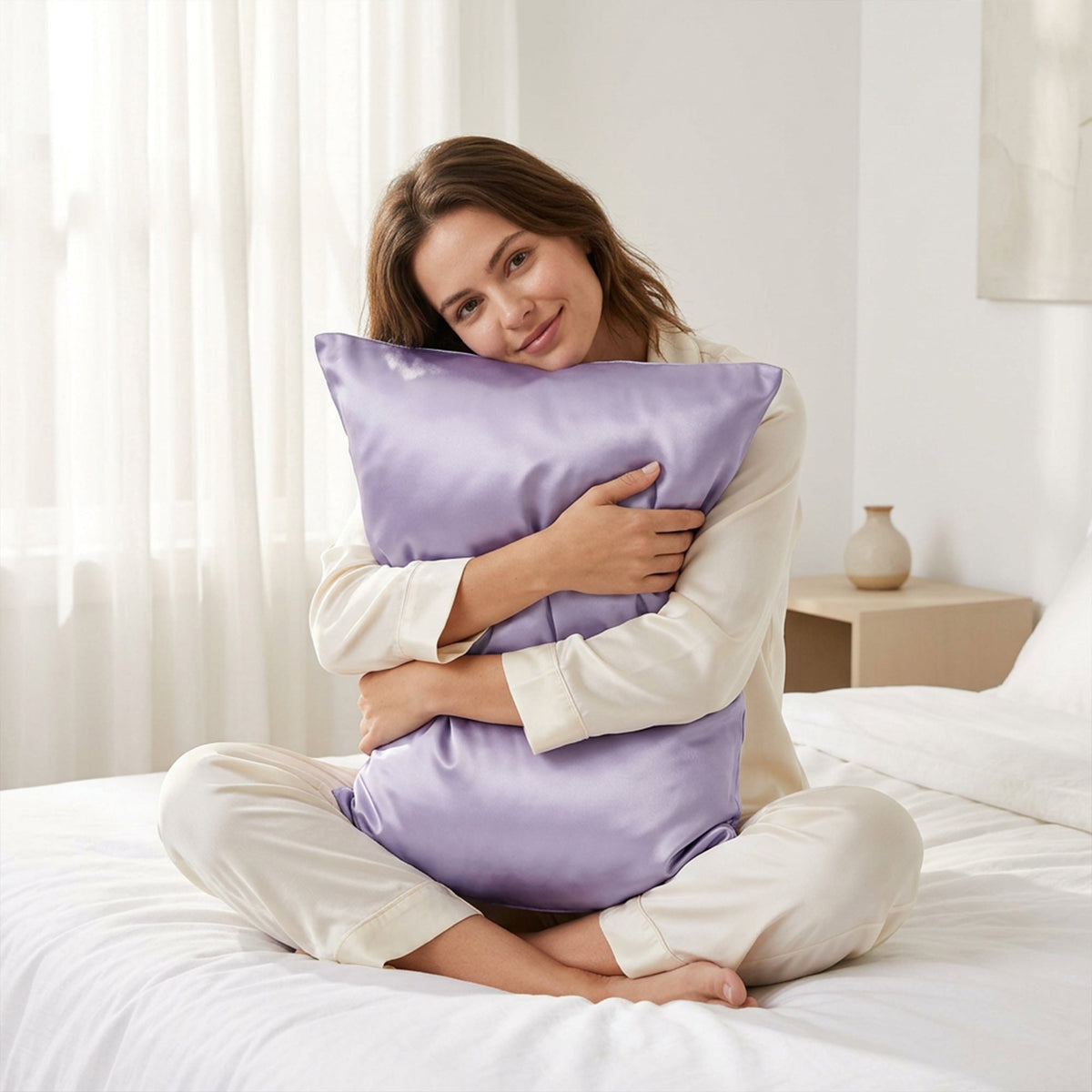 Luxury Silk Pillowcase Pair + 3 Sleep Goodies