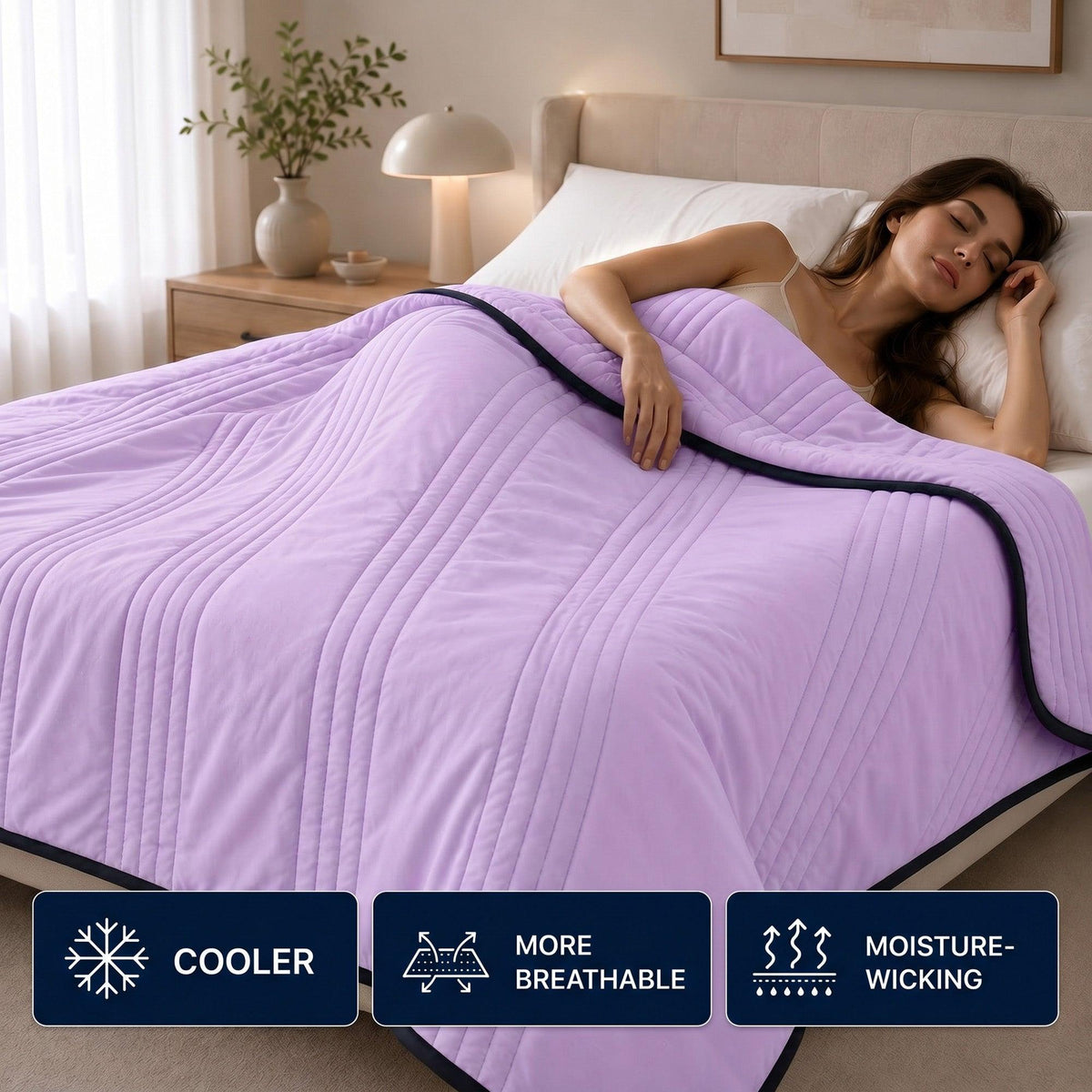 Comfy Sleepers® Cool-Touch Ice Blanket