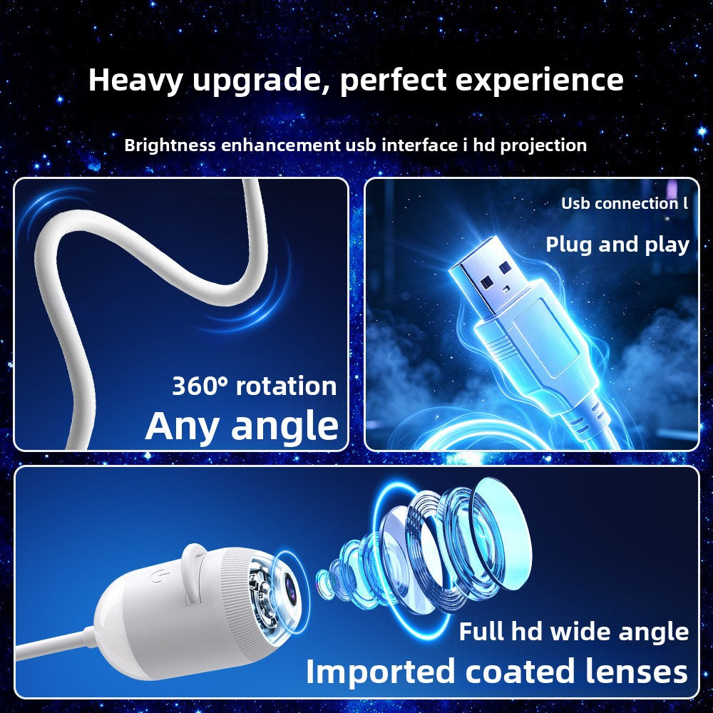 Creative LED Night Light Projector