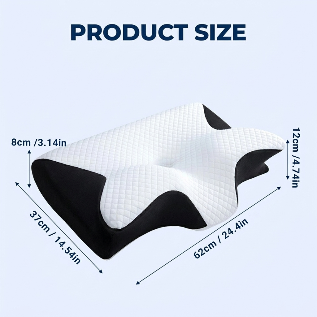 Butterfly Memory Foam Cervical Pillow, Buy 1 Get 1 Free