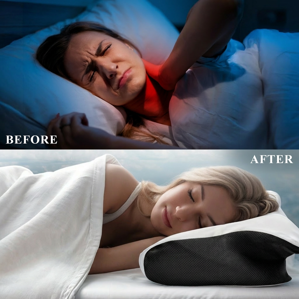 Butterfly Memory Foam Cervical Pillow, Buy 1 Get 1 Free
